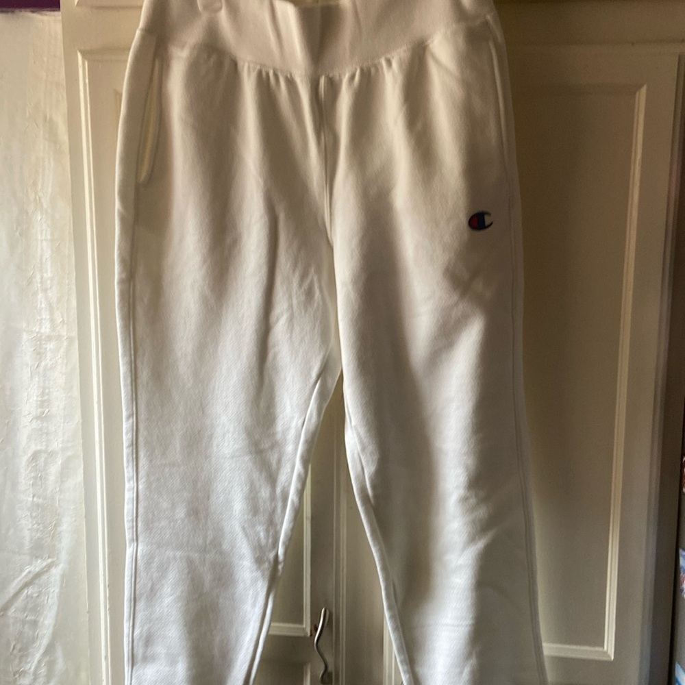 Champion women’s white joggers